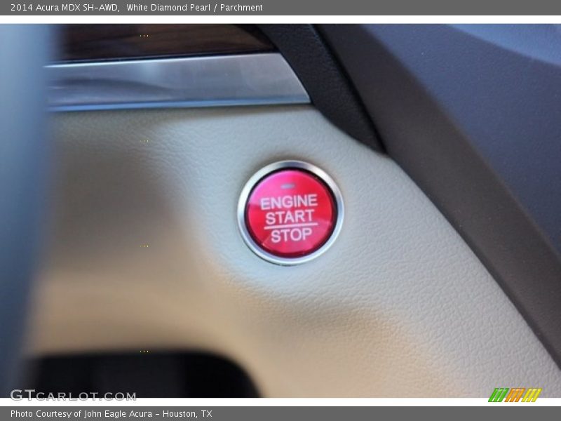 White Diamond Pearl / Parchment 2014 Acura MDX SH-AWD