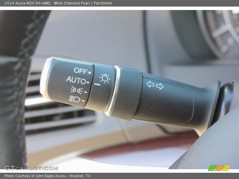 White Diamond Pearl / Parchment 2014 Acura MDX SH-AWD