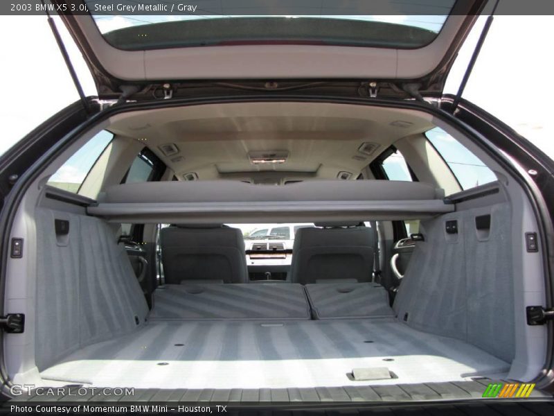 Steel Grey Metallic / Gray 2003 BMW X5 3.0i