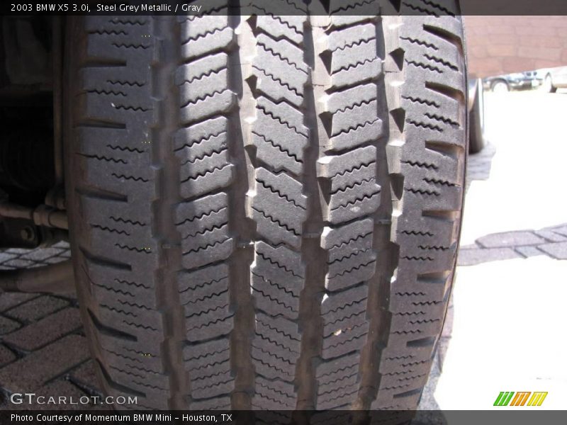Steel Grey Metallic / Gray 2003 BMW X5 3.0i