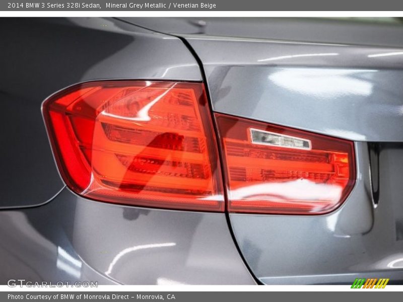 Mineral Grey Metallic / Venetian Beige 2014 BMW 3 Series 328i Sedan