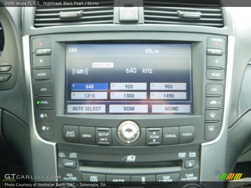 Nighthawk Black Pearl / Ebony 2005 Acura TL 3.2