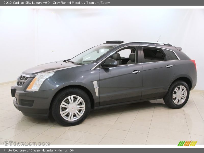Gray Flannel Metallic / Titanium/Ebony 2012 Cadillac SRX Luxury AWD