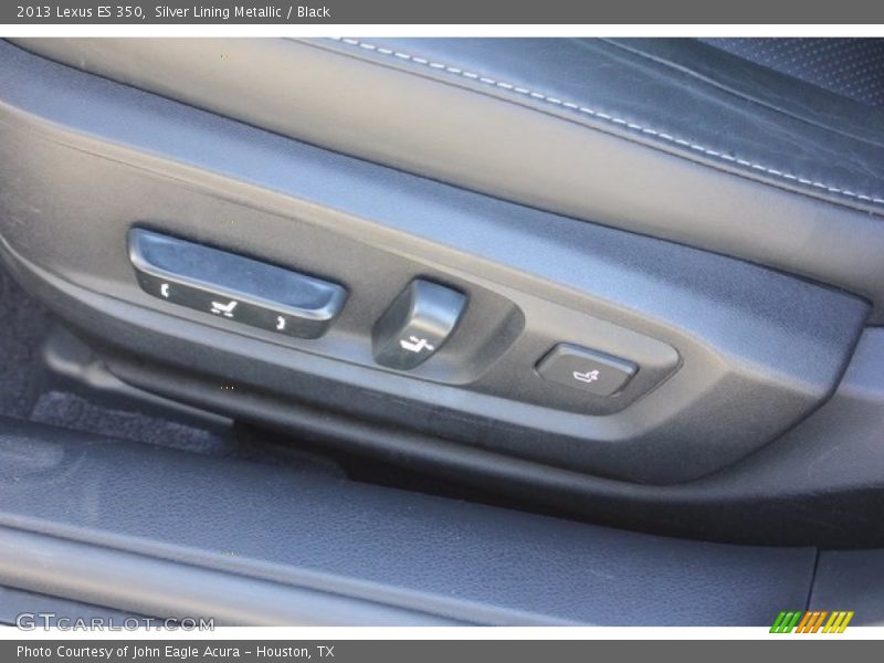 Silver Lining Metallic / Black 2013 Lexus ES 350