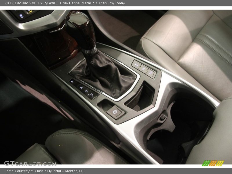 Gray Flannel Metallic / Titanium/Ebony 2012 Cadillac SRX Luxury AWD