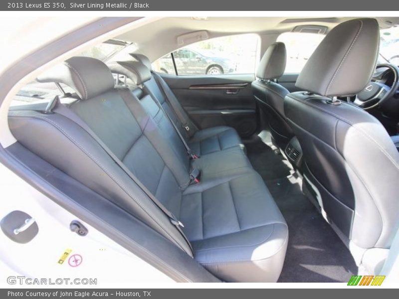 Silver Lining Metallic / Black 2013 Lexus ES 350