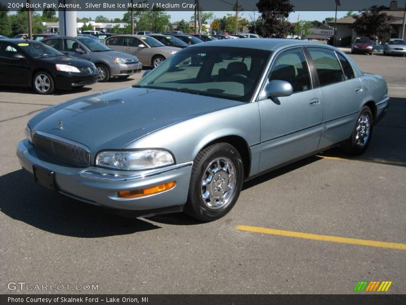Silver Blue Ice Metallic / Medium Gray 2004 Buick Park Avenue