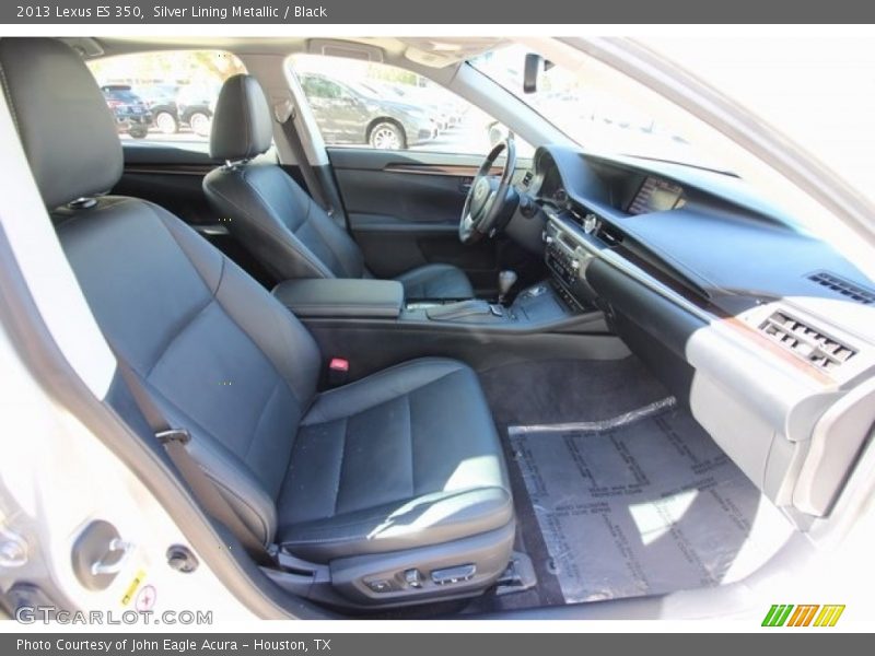 Silver Lining Metallic / Black 2013 Lexus ES 350