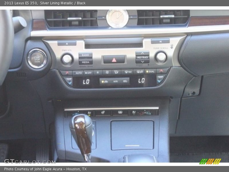 Silver Lining Metallic / Black 2013 Lexus ES 350