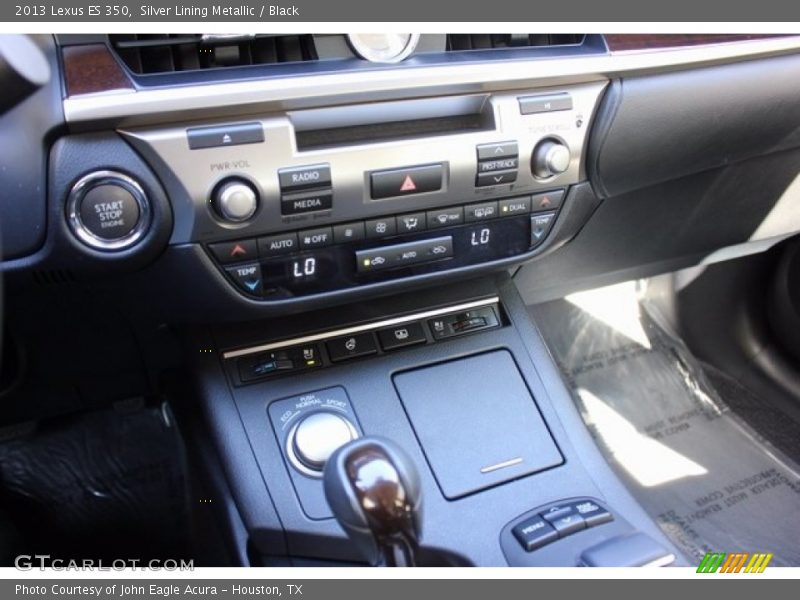 Silver Lining Metallic / Black 2013 Lexus ES 350