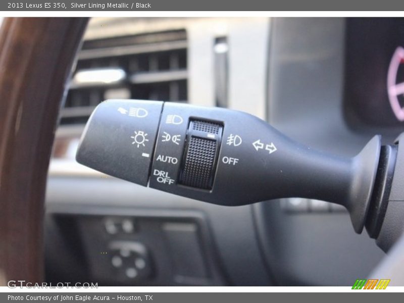 Silver Lining Metallic / Black 2013 Lexus ES 350