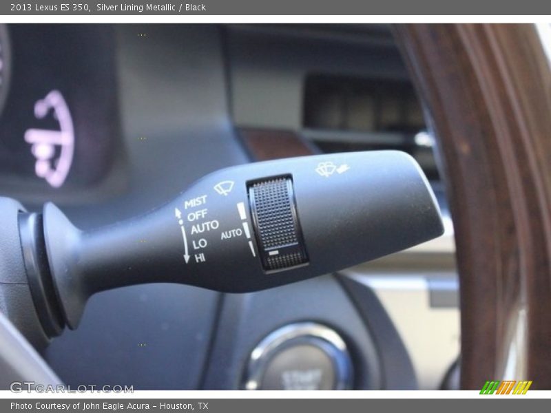 Silver Lining Metallic / Black 2013 Lexus ES 350