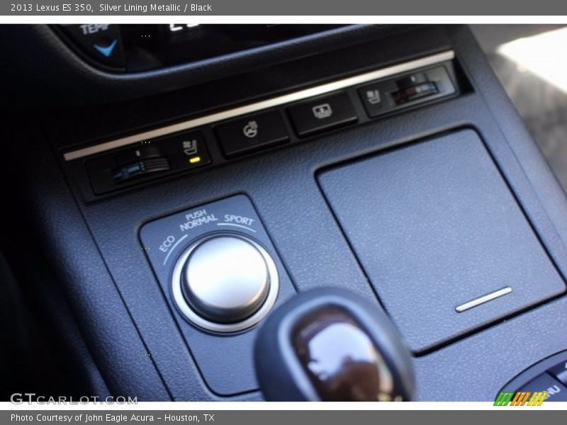 Silver Lining Metallic / Black 2013 Lexus ES 350