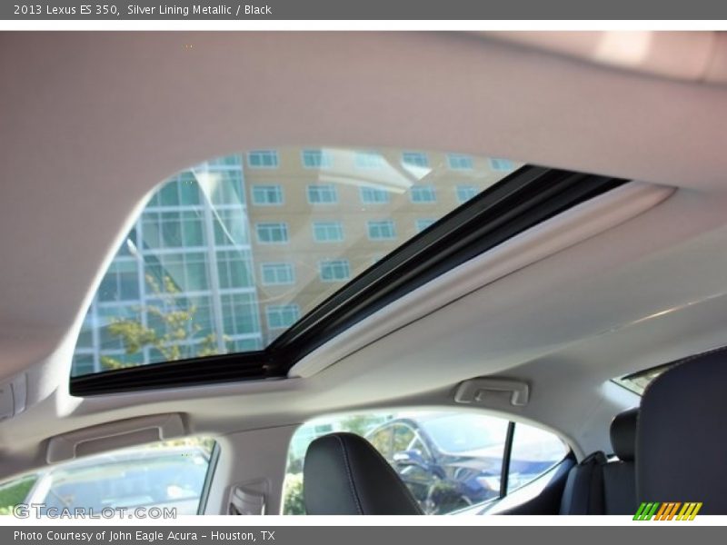 Silver Lining Metallic / Black 2013 Lexus ES 350