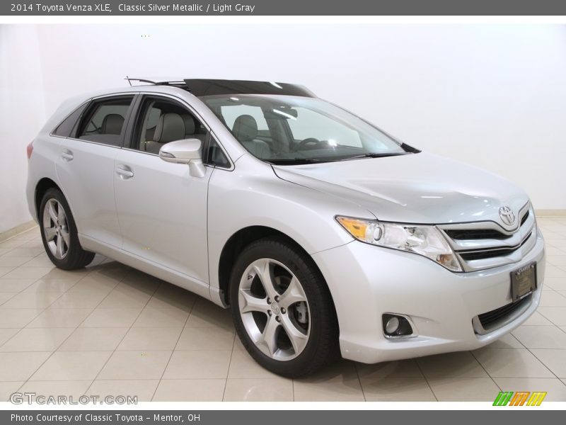 Classic Silver Metallic / Light Gray 2014 Toyota Venza XLE