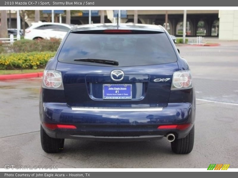 Stormy Blue Mica / Sand 2010 Mazda CX-7 i Sport