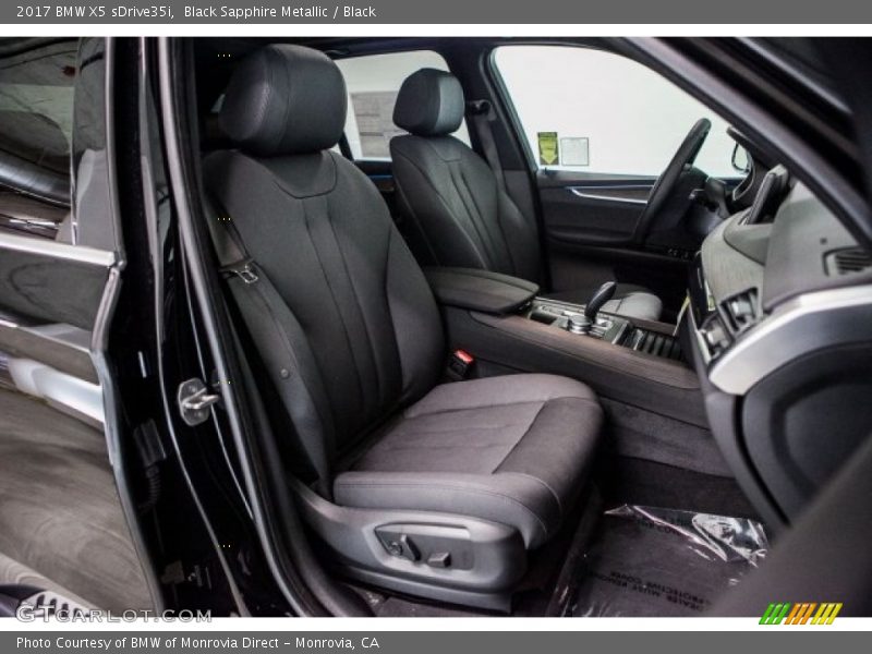 Black Sapphire Metallic / Black 2017 BMW X5 sDrive35i