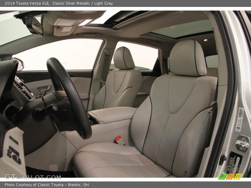 Classic Silver Metallic / Light Gray 2014 Toyota Venza XLE