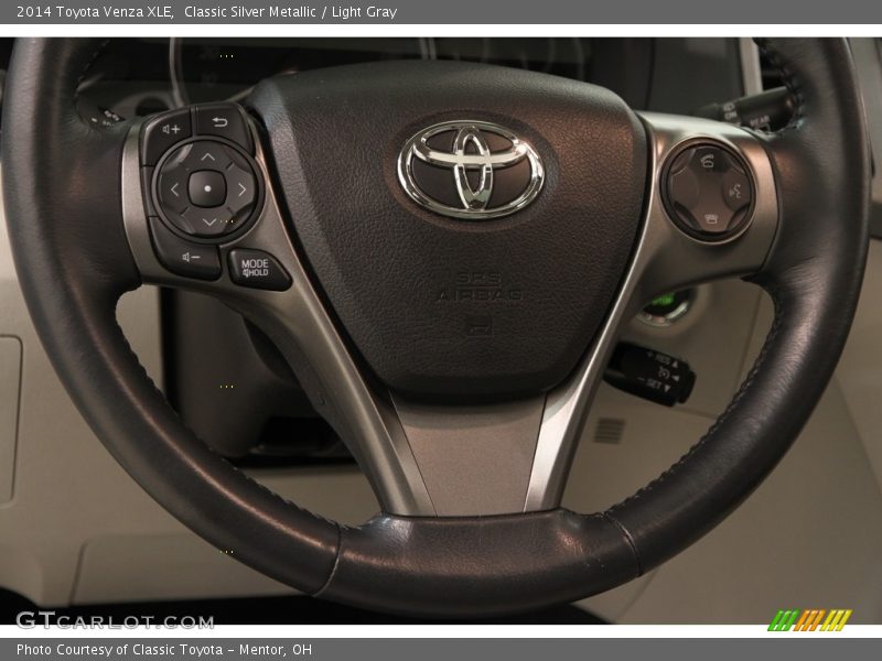 Classic Silver Metallic / Light Gray 2014 Toyota Venza XLE
