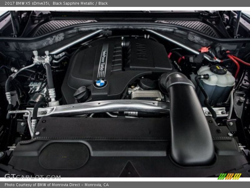 Black Sapphire Metallic / Black 2017 BMW X5 sDrive35i