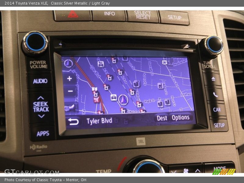 Classic Silver Metallic / Light Gray 2014 Toyota Venza XLE
