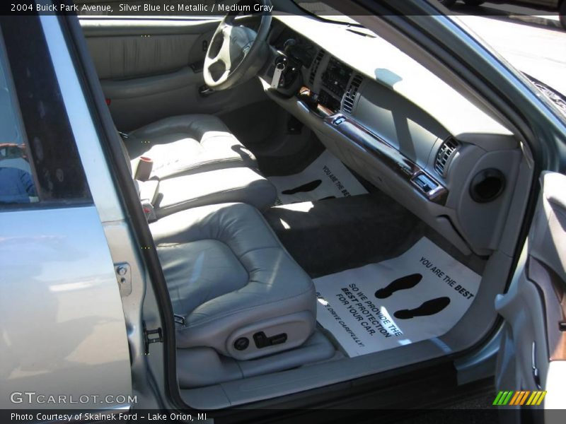 Silver Blue Ice Metallic / Medium Gray 2004 Buick Park Avenue