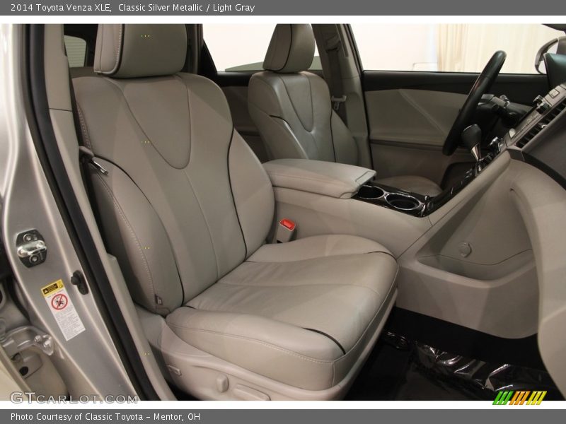Classic Silver Metallic / Light Gray 2014 Toyota Venza XLE