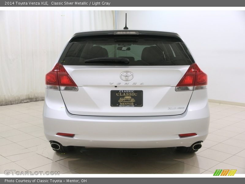 Classic Silver Metallic / Light Gray 2014 Toyota Venza XLE