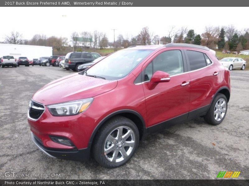 Front 3/4 View of 2017 Encore Preferred II AWD
