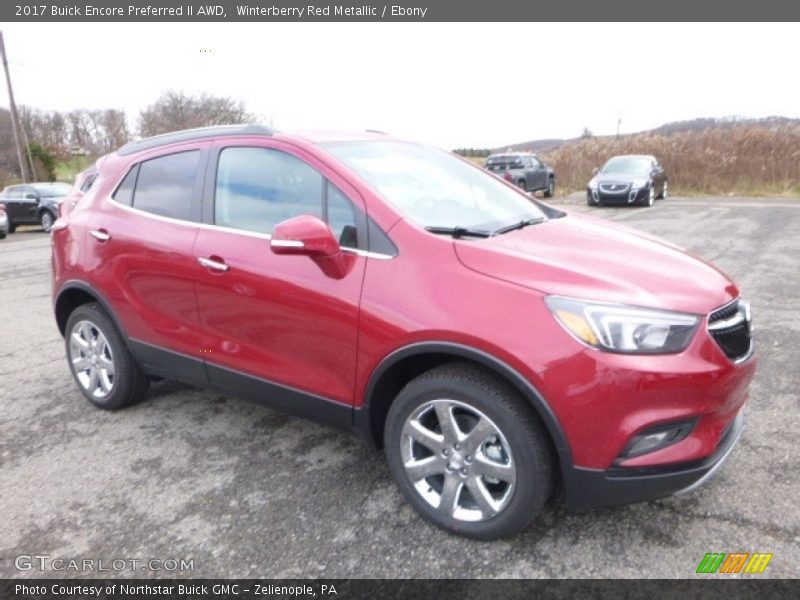  2017 Encore Preferred II AWD Winterberry Red Metallic