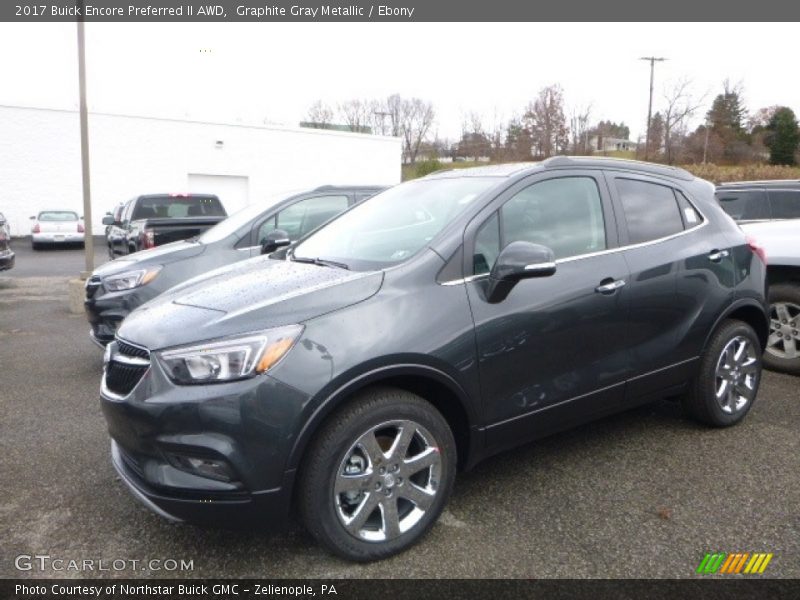 Front 3/4 View of 2017 Encore Preferred II AWD