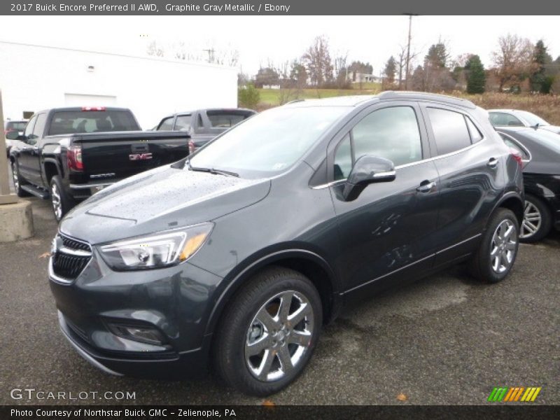 Front 3/4 View of 2017 Encore Preferred II AWD
