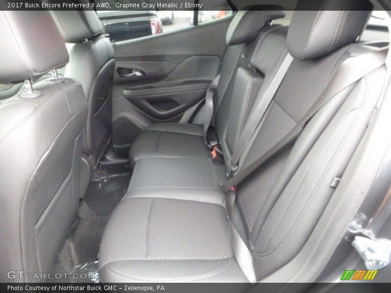 Graphite Gray Metallic / Ebony 2017 Buick Encore Preferred II AWD
