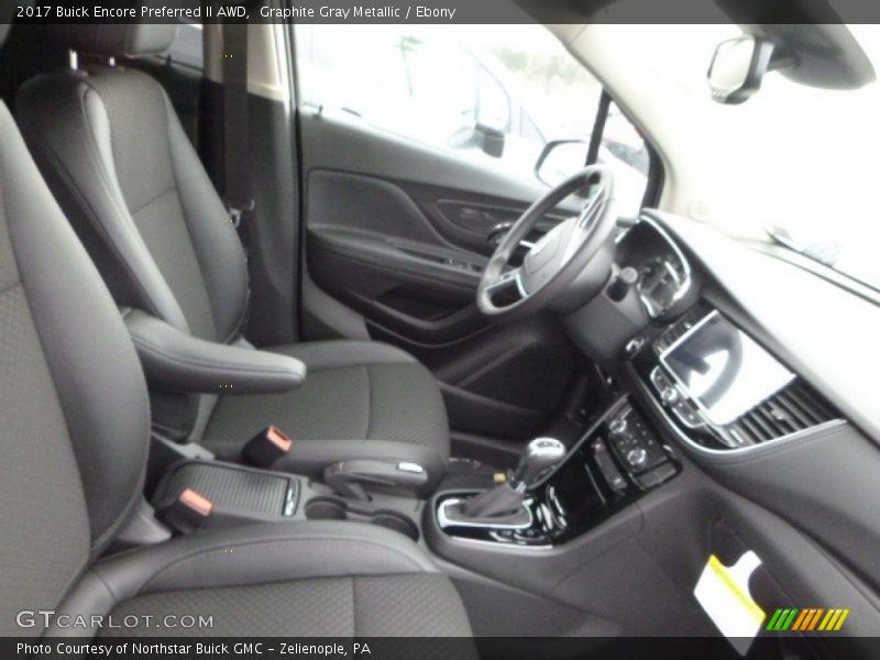 Graphite Gray Metallic / Ebony 2017 Buick Encore Preferred II AWD