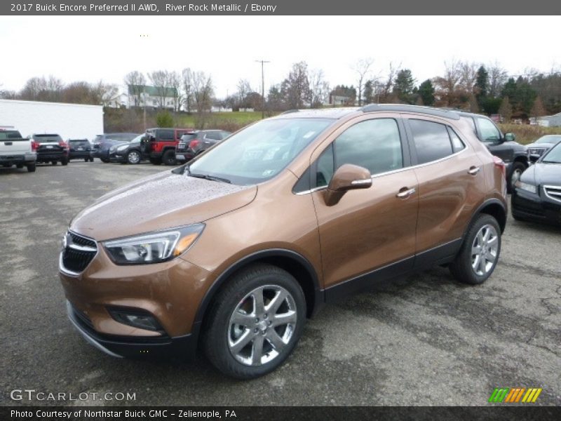 Front 3/4 View of 2017 Encore Preferred II AWD