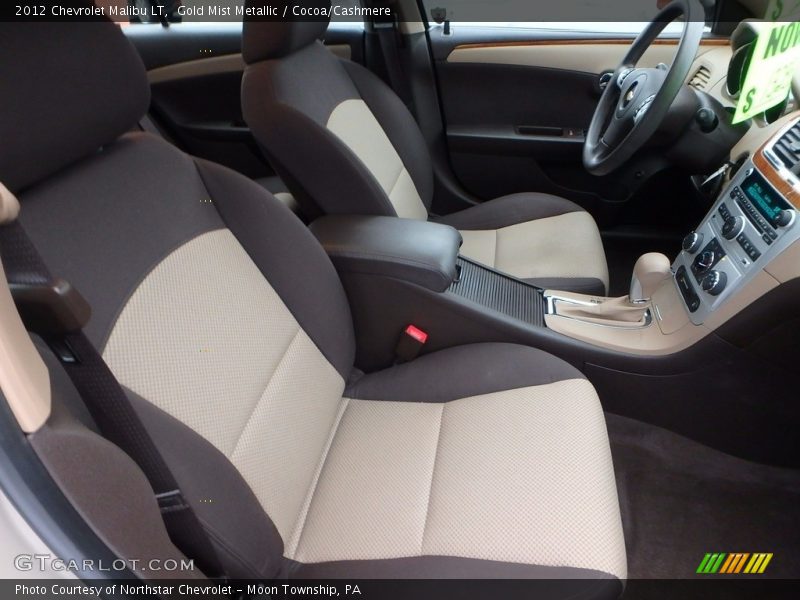 Gold Mist Metallic / Cocoa/Cashmere 2012 Chevrolet Malibu LT