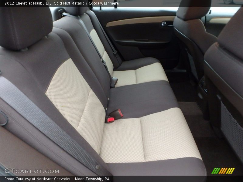 Gold Mist Metallic / Cocoa/Cashmere 2012 Chevrolet Malibu LT