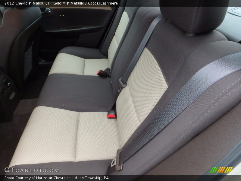 Gold Mist Metallic / Cocoa/Cashmere 2012 Chevrolet Malibu LT