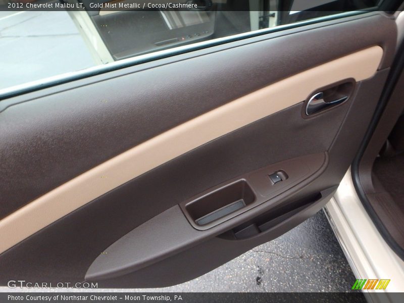 Gold Mist Metallic / Cocoa/Cashmere 2012 Chevrolet Malibu LT