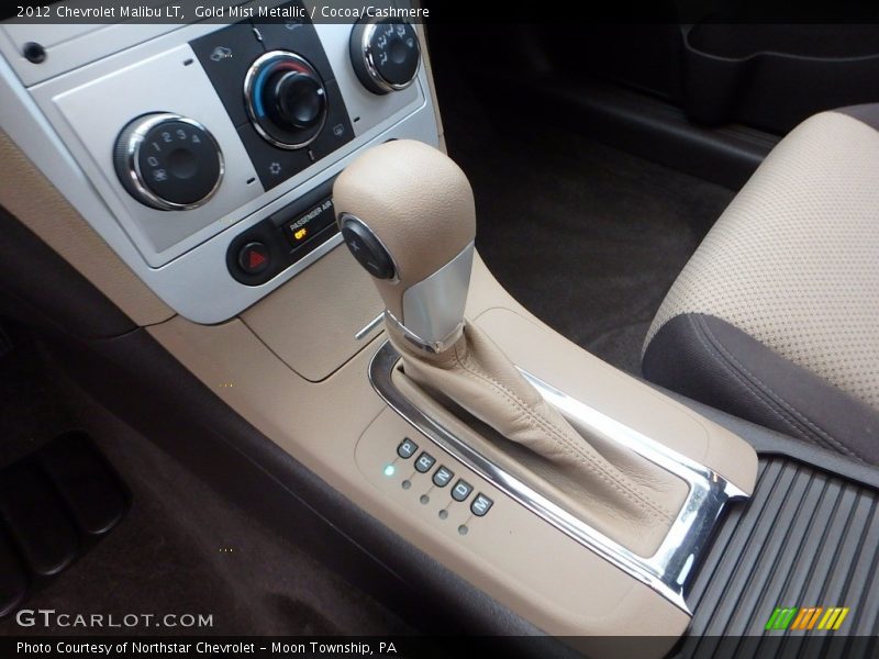 Gold Mist Metallic / Cocoa/Cashmere 2012 Chevrolet Malibu LT