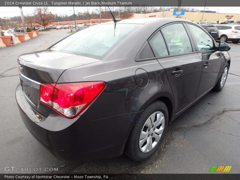 Tungsten Metallic / Jet Black/Medium Titanium 2014 Chevrolet Cruze LS