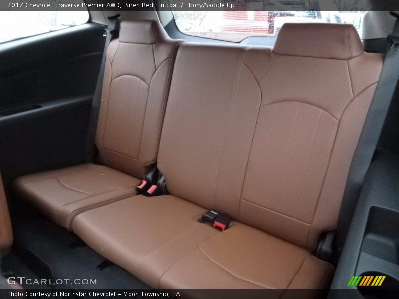 Rear Seat of 2017 Traverse Premier AWD