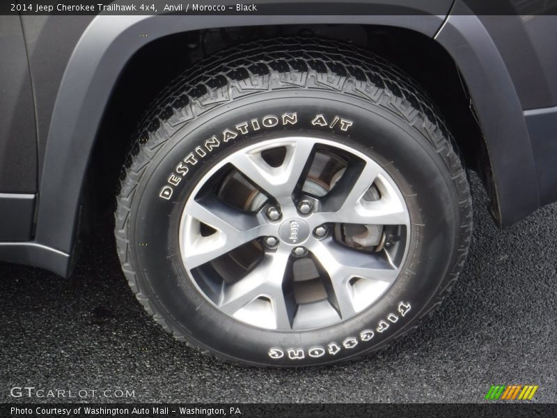 Anvil / Morocco - Black 2014 Jeep Cherokee Trailhawk 4x4
