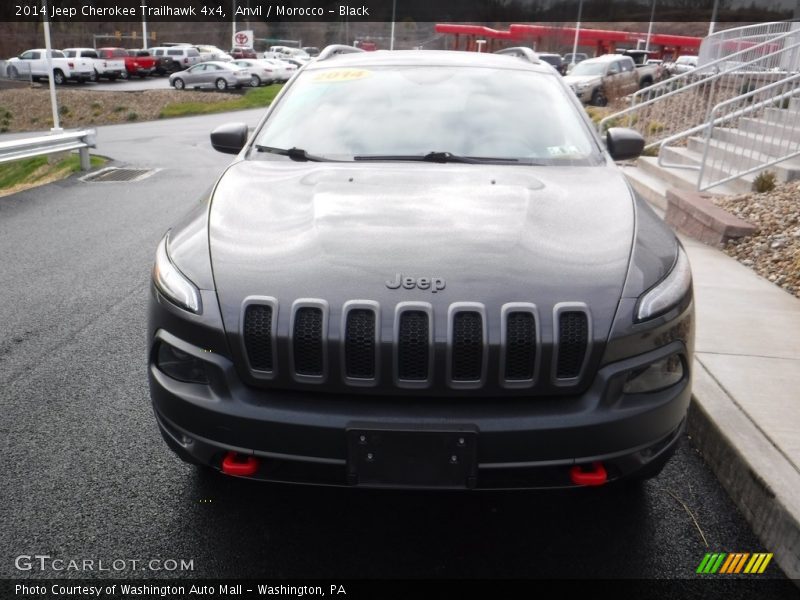 Anvil / Morocco - Black 2014 Jeep Cherokee Trailhawk 4x4