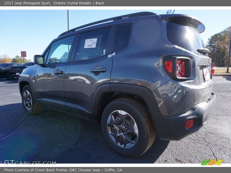 Granite Crystal Metallic / Black 2017 Jeep Renegade Sport