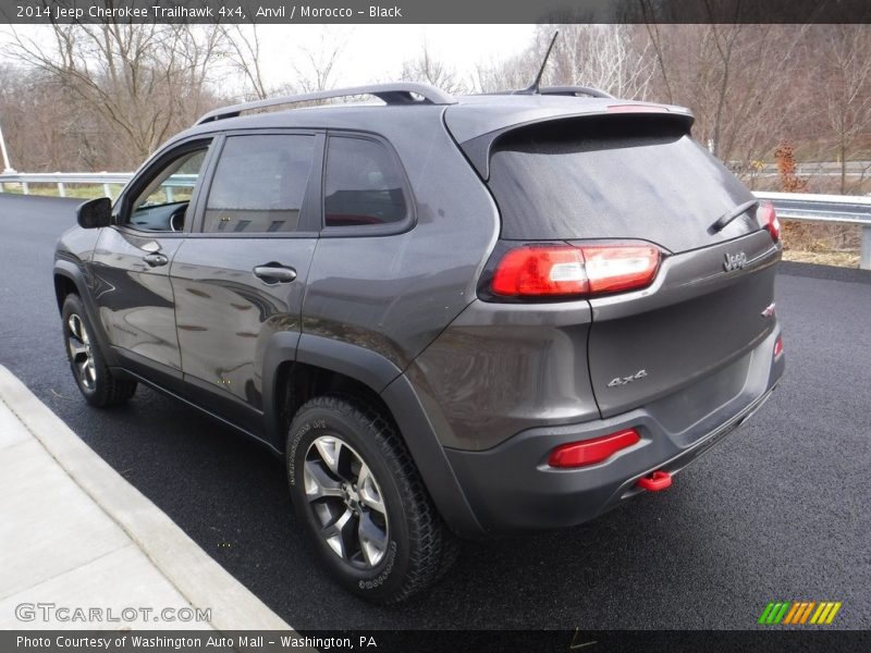Anvil / Morocco - Black 2014 Jeep Cherokee Trailhawk 4x4