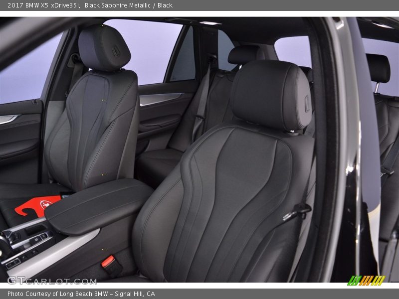 Black Sapphire Metallic / Black 2017 BMW X5 xDrive35i