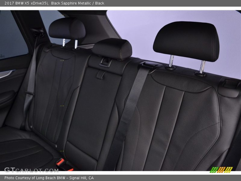 Black Sapphire Metallic / Black 2017 BMW X5 xDrive35i