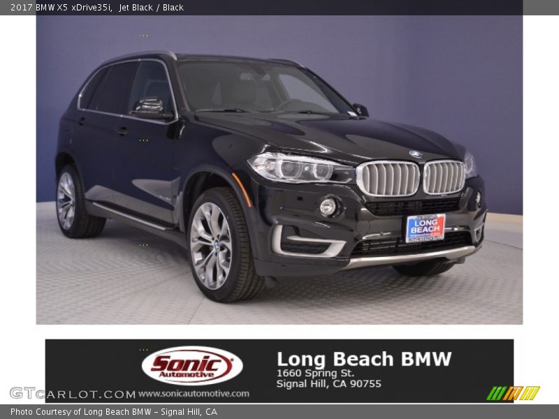 Jet Black / Black 2017 BMW X5 xDrive35i