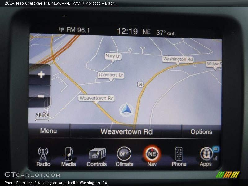 Anvil / Morocco - Black 2014 Jeep Cherokee Trailhawk 4x4